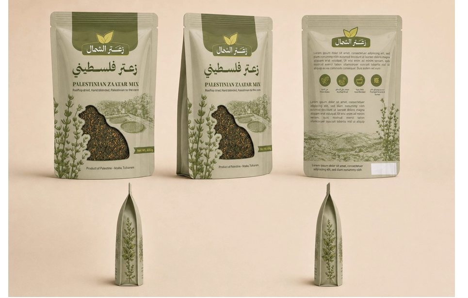 أكياس دوباك بسحّاب ٢٥٠غ · ٤٥٠غ · ٥٠٠غ