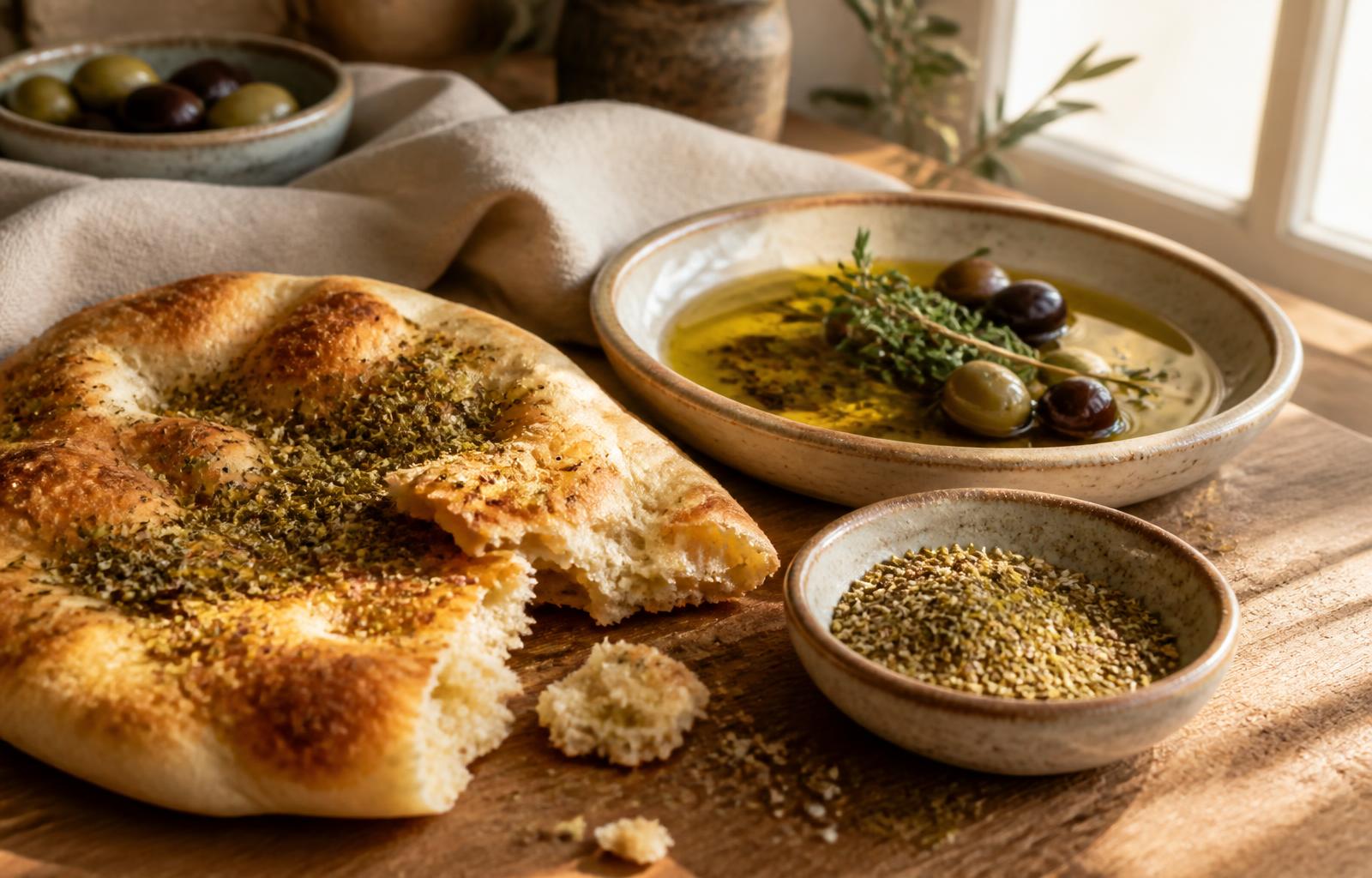 الزعتر على المائدة الفلسطينية
